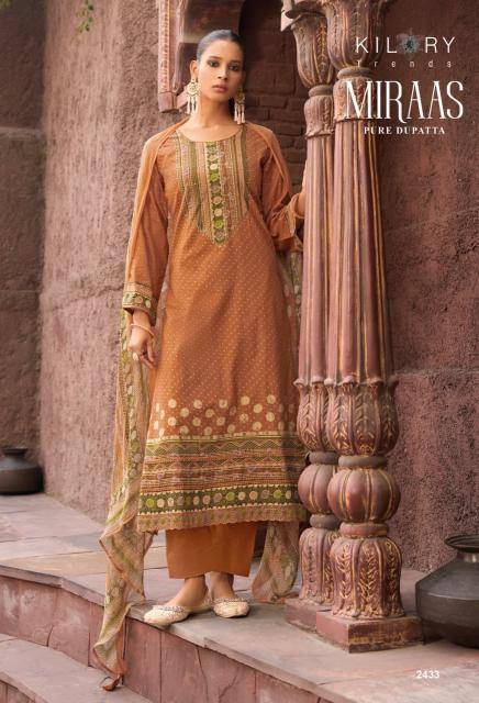 Kilory miraas Casual dress materials wholesale